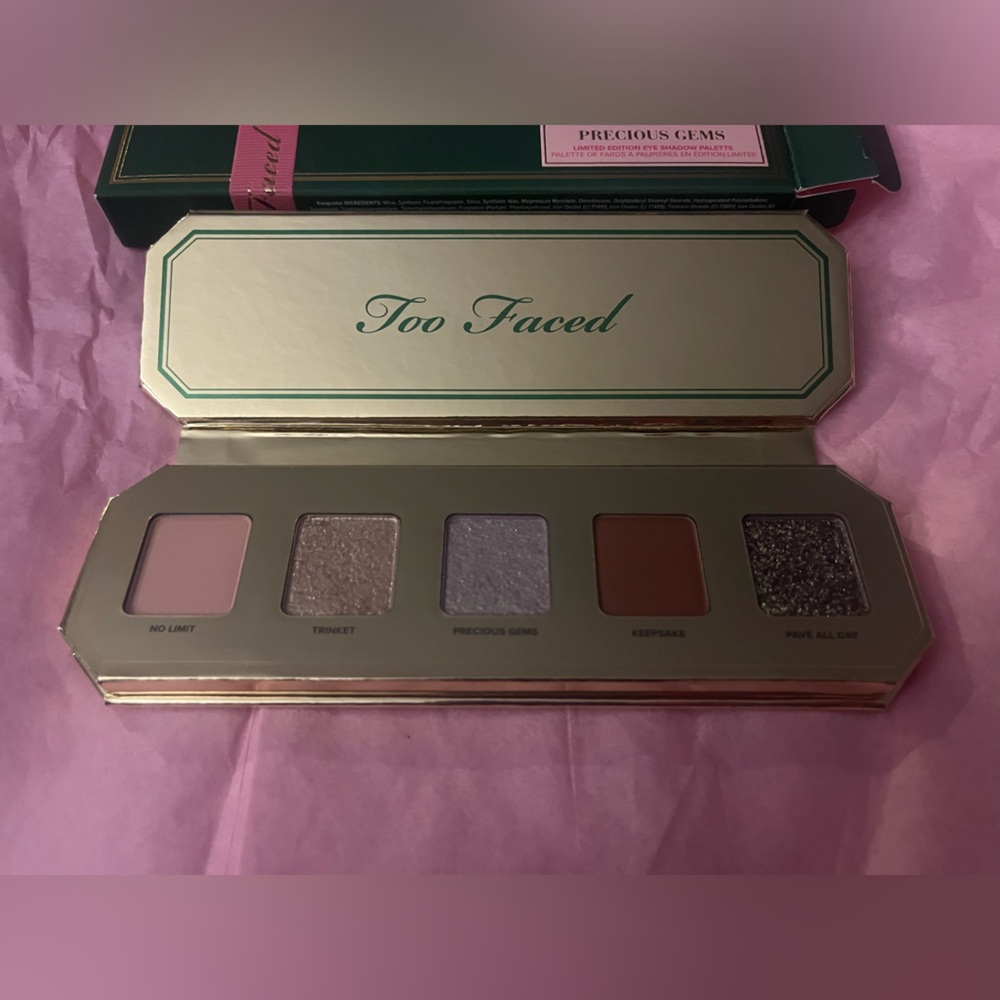 Too Faced Mini Precious Gems Eyeshadow Palette (BNIB) Limited Edition, Sold Out - Picture 6 of 13